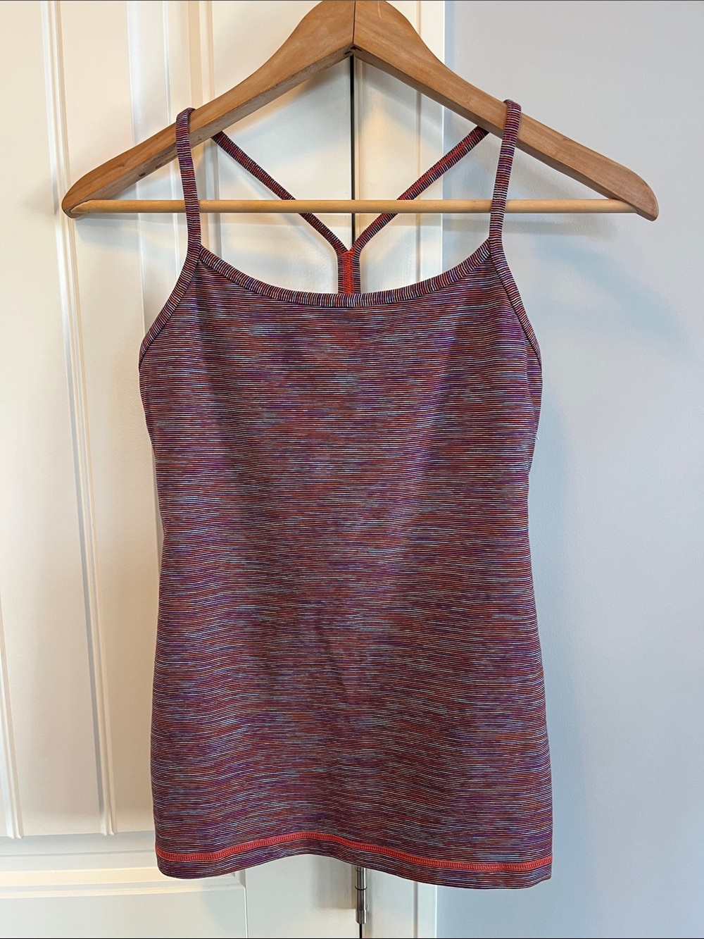 Lululemon Power Y Tank Luon Wee Stripe Space Dye 6